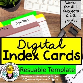 Detail Index Card Template Nomer 42