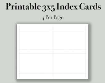 Detail Index Card Template Nomer 43