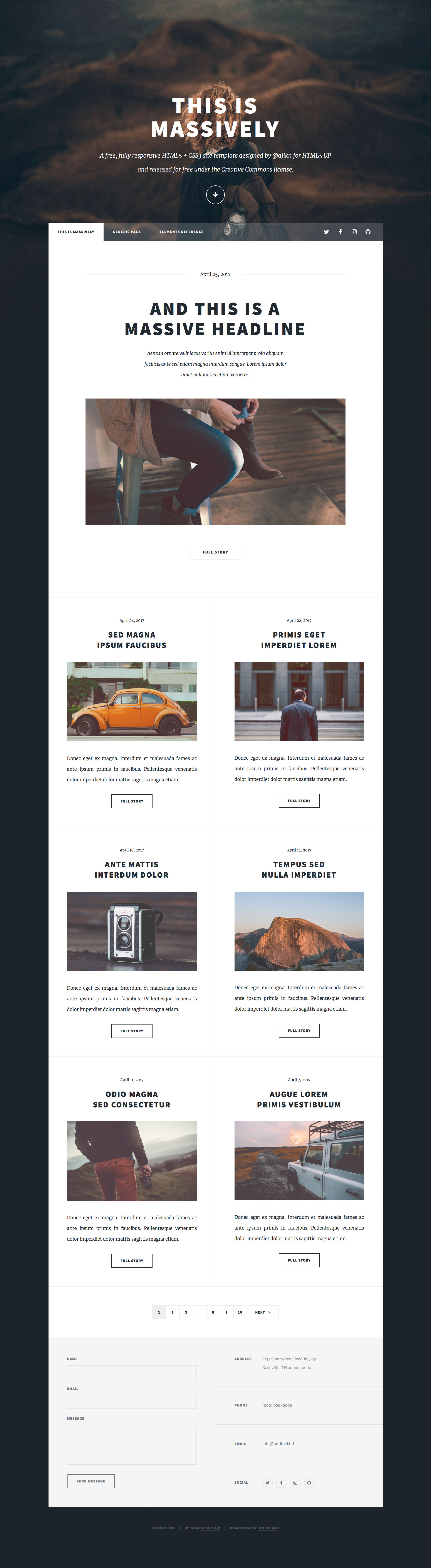 Detail Index Html Template Nomer 40