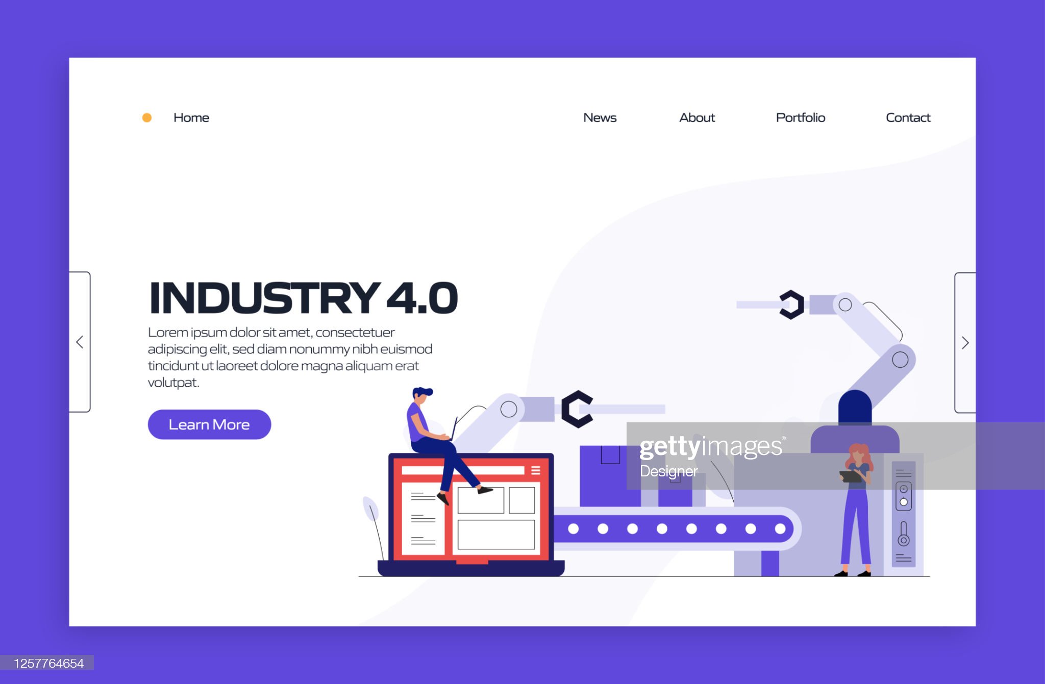 Detail Industry 40 Presentation Template Nomer 16