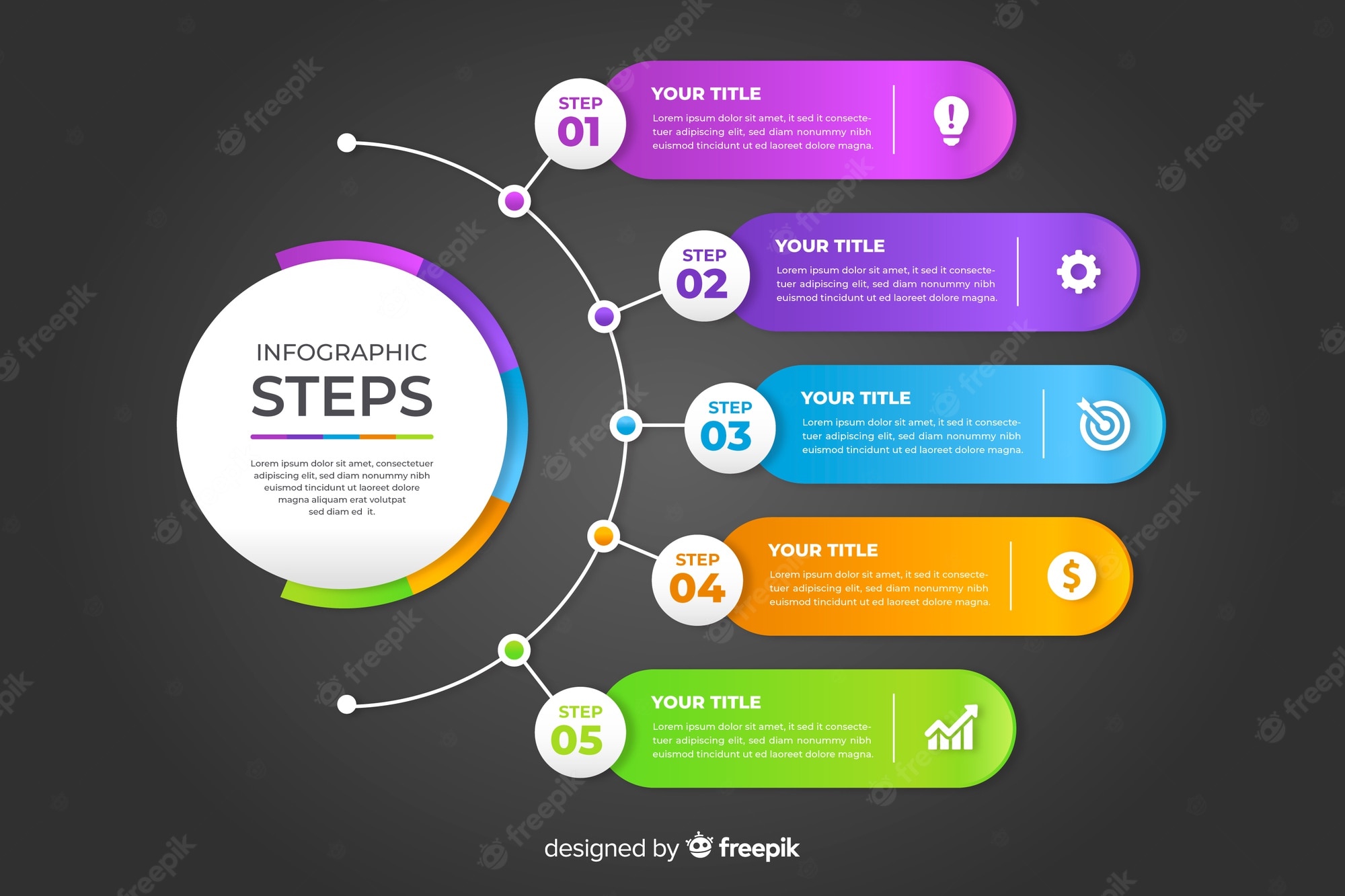 Detail Infographic Design Free Template Nomer 2