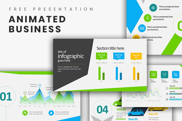 Detail Infographic Ppt Template Free Nomer 43