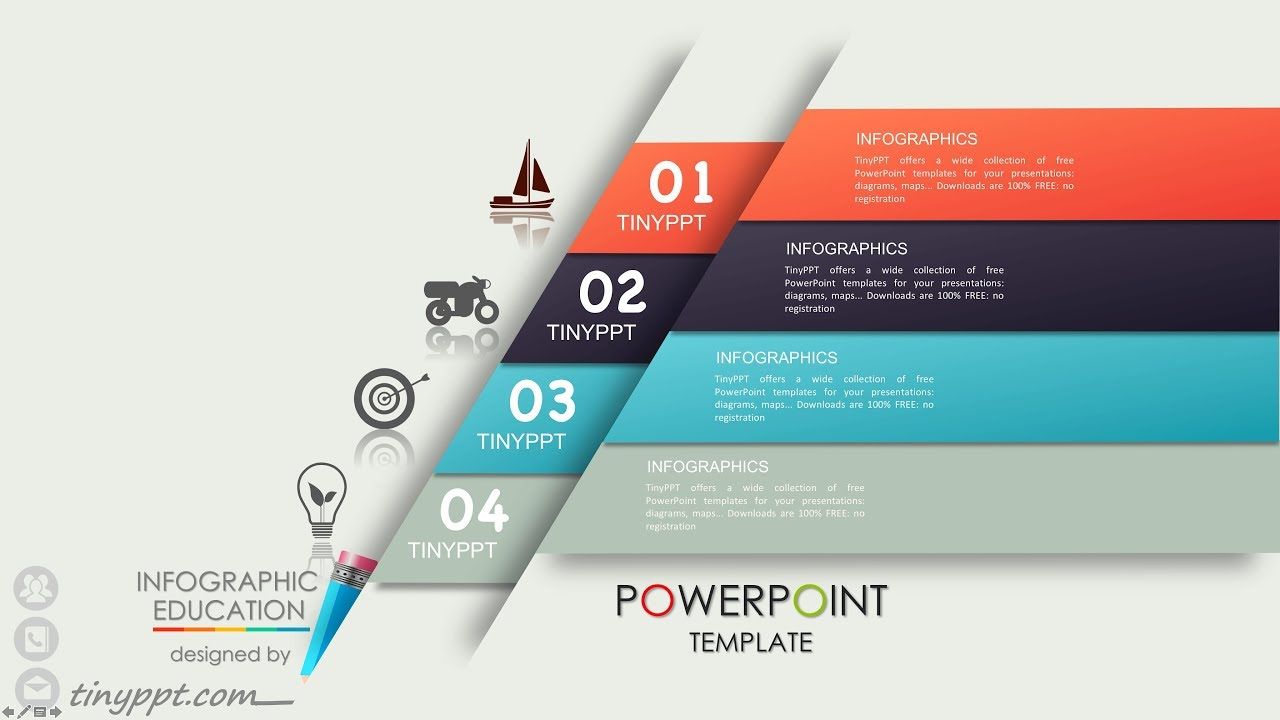 Detail Infographic Slide Template Free Download Nomer 35