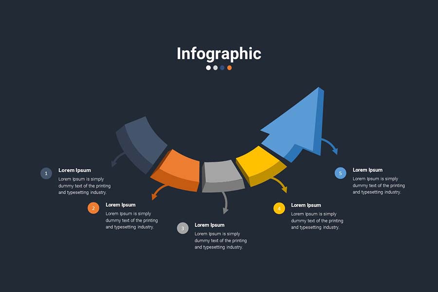 Detail Infographic Slide Template Free Download Nomer 41