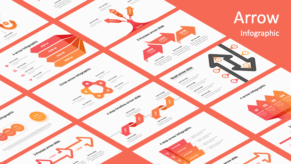Detail Infographic Slide Template Free Download Nomer 50
