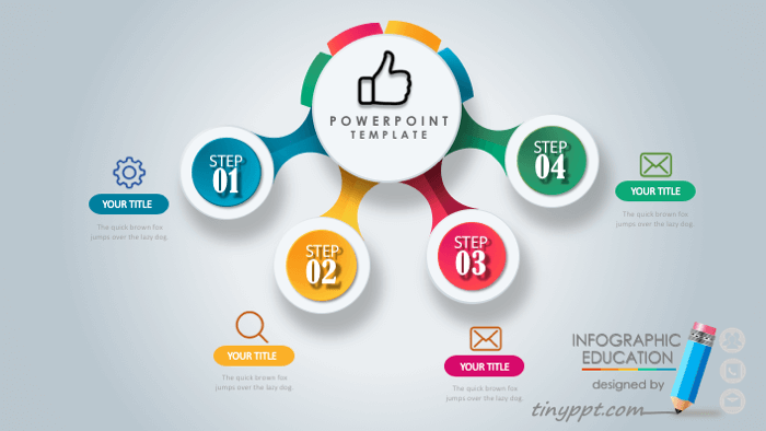 Detail Infographic Slide Template Free Download Nomer 8