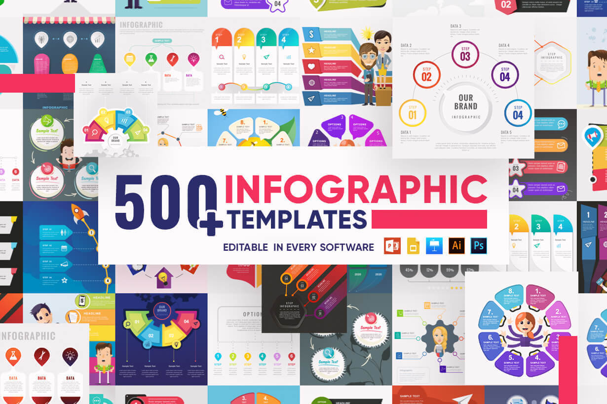 Detail Infographic Template Powerpoint Nomer 18