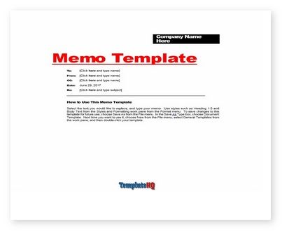 Informal Memo Template - KibrisPDR