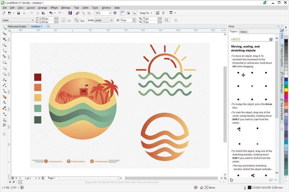 Detail Inkscape Logo Templates Nomer 21