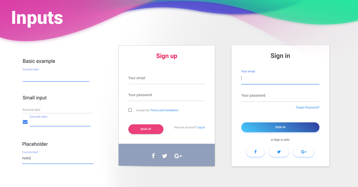 Detail Input Form Bootstrap Template Nomer 23