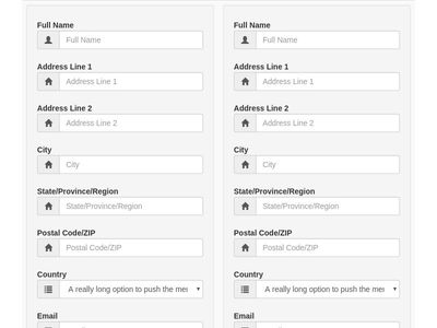 Detail Input Form Bootstrap Template Nomer 34