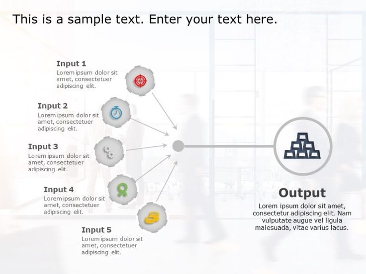 Detail Input Output Powerpoint Template Nomer 3