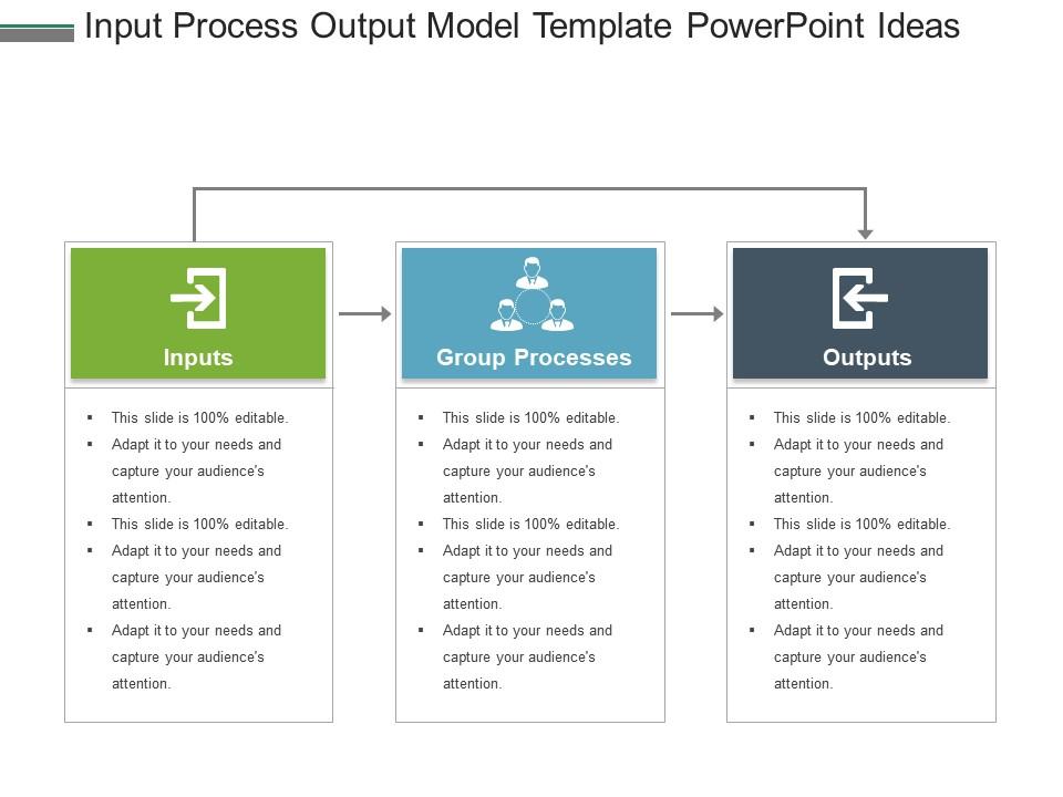 Detail Input Output Powerpoint Template Nomer 53