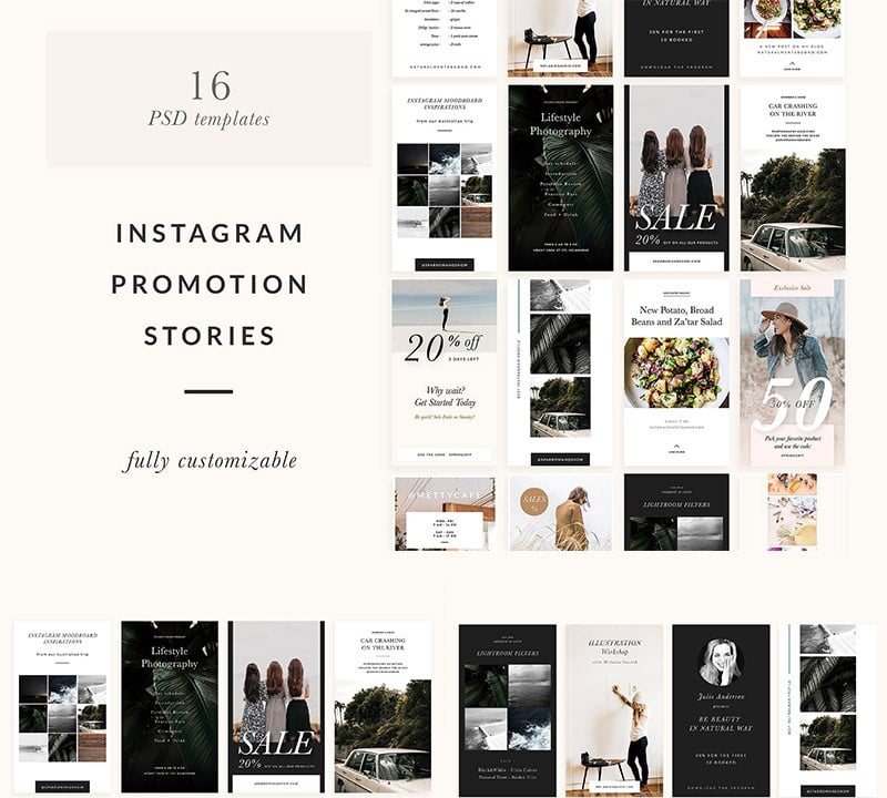 Detail Instagram Blogger Template Nomer 12