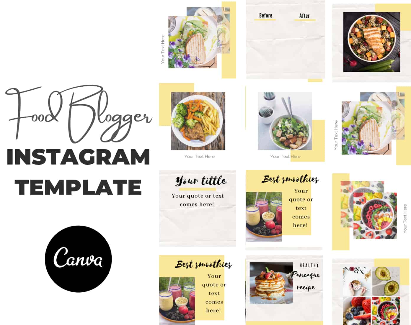 Detail Instagram Blogger Template Nomer 30