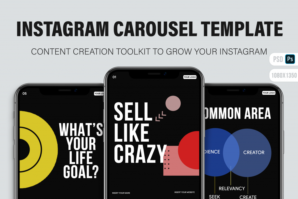 Detail Instagram Carousel Template Nomer 27