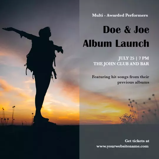 Detail Instagram Event Post Template Nomer 17