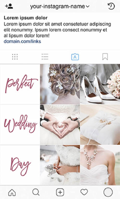 Detail Instagram Feed Photoshop Template Nomer 37