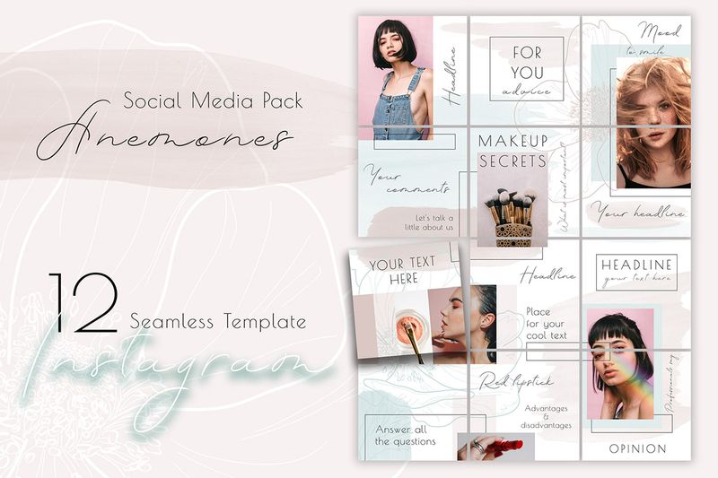 Detail Instagram Feed Template Download Nomer 13