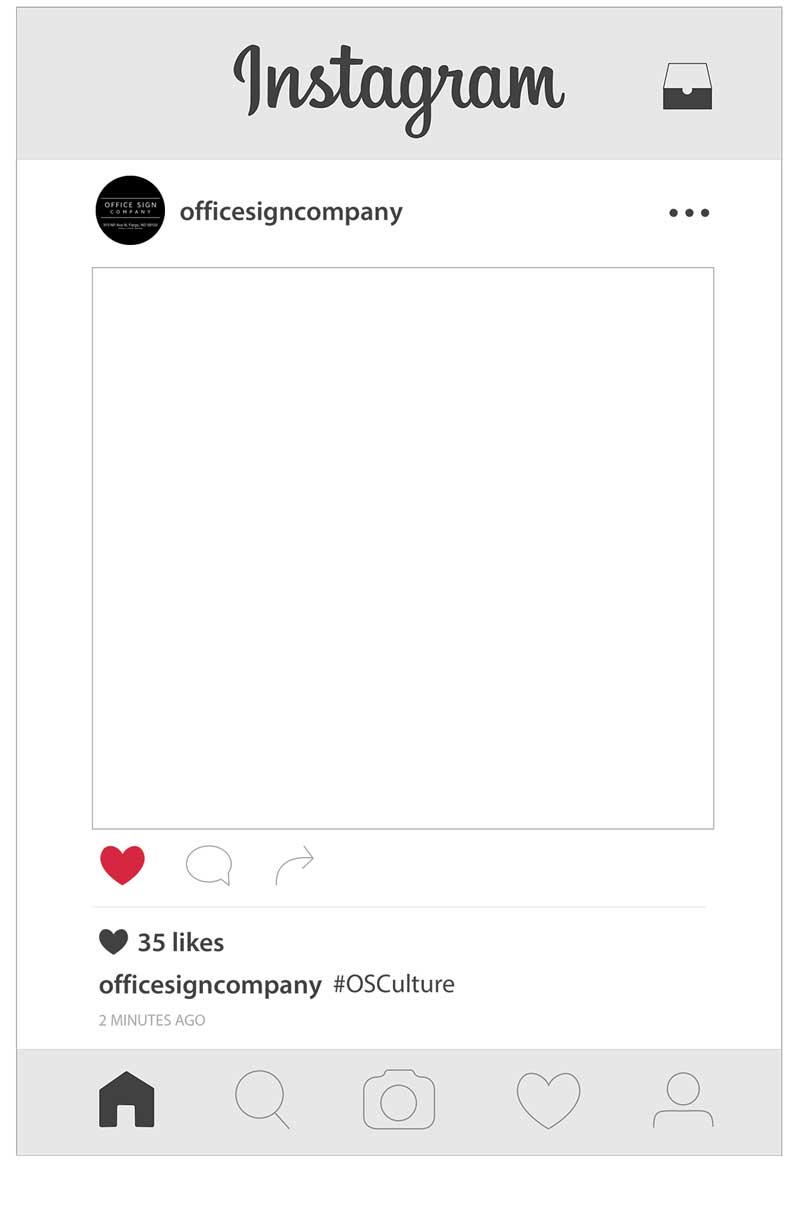 Detail Instagram Frame Template Nomer 19