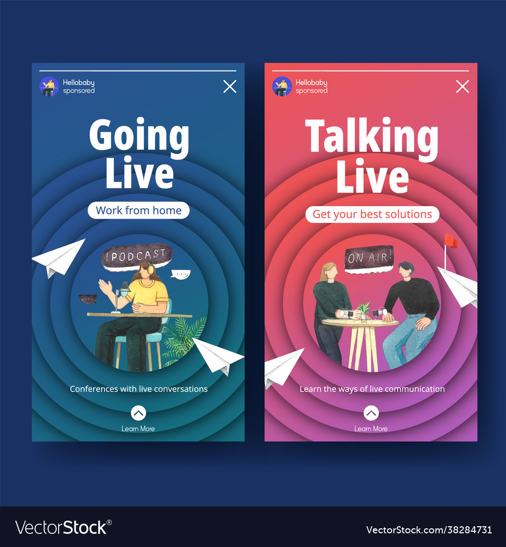 Detail Instagram Live Template Nomer 49