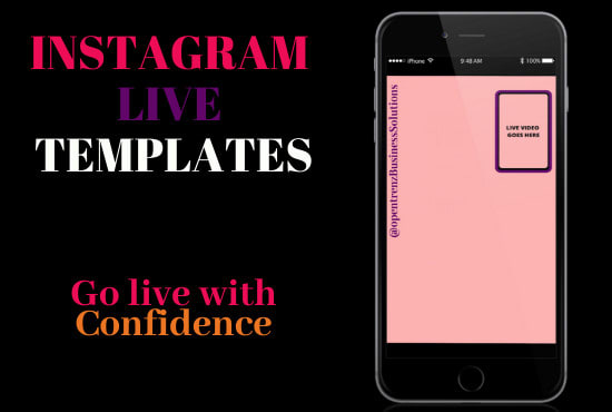 Detail Instagram Live Template Nomer 52