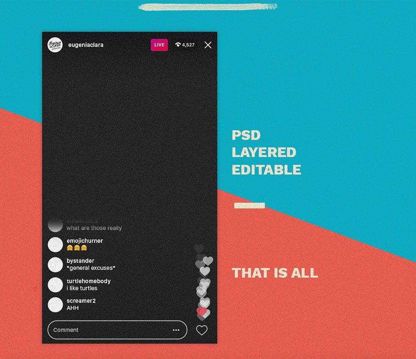 Detail Instagram Live Template Png Nomer 9