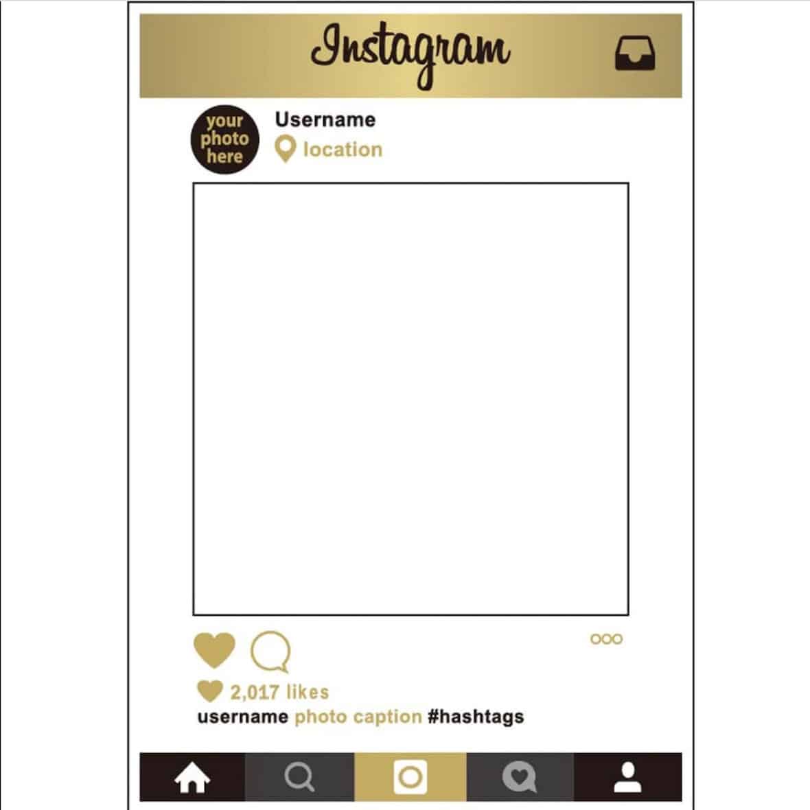 Detail Instagram Photo Booth Template Nomer 46