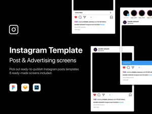 Detail Instagram Post Template Download Nomer 26