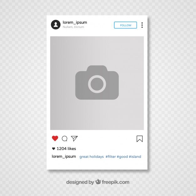 Detail Instagram Post Template Download Nomer 9