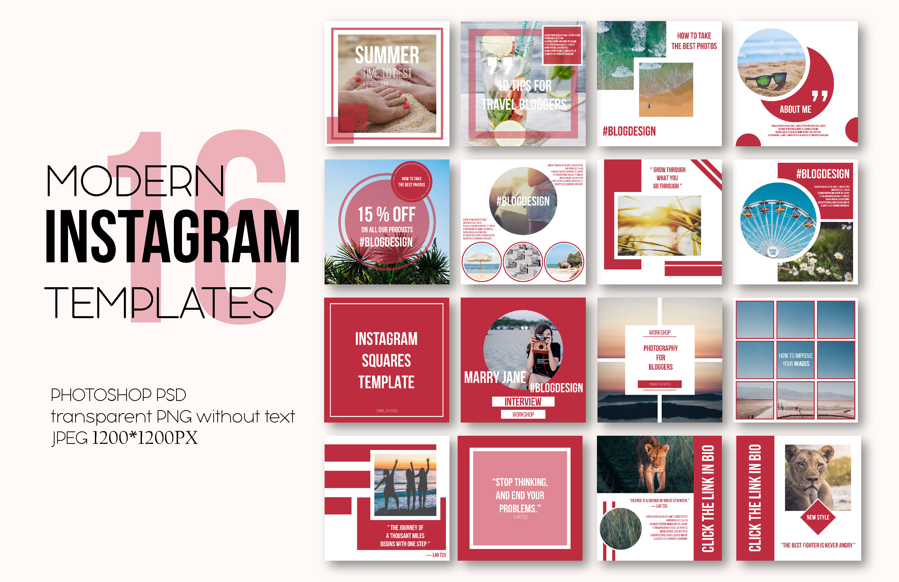 Instagram Post Template Pack - KibrisPDR