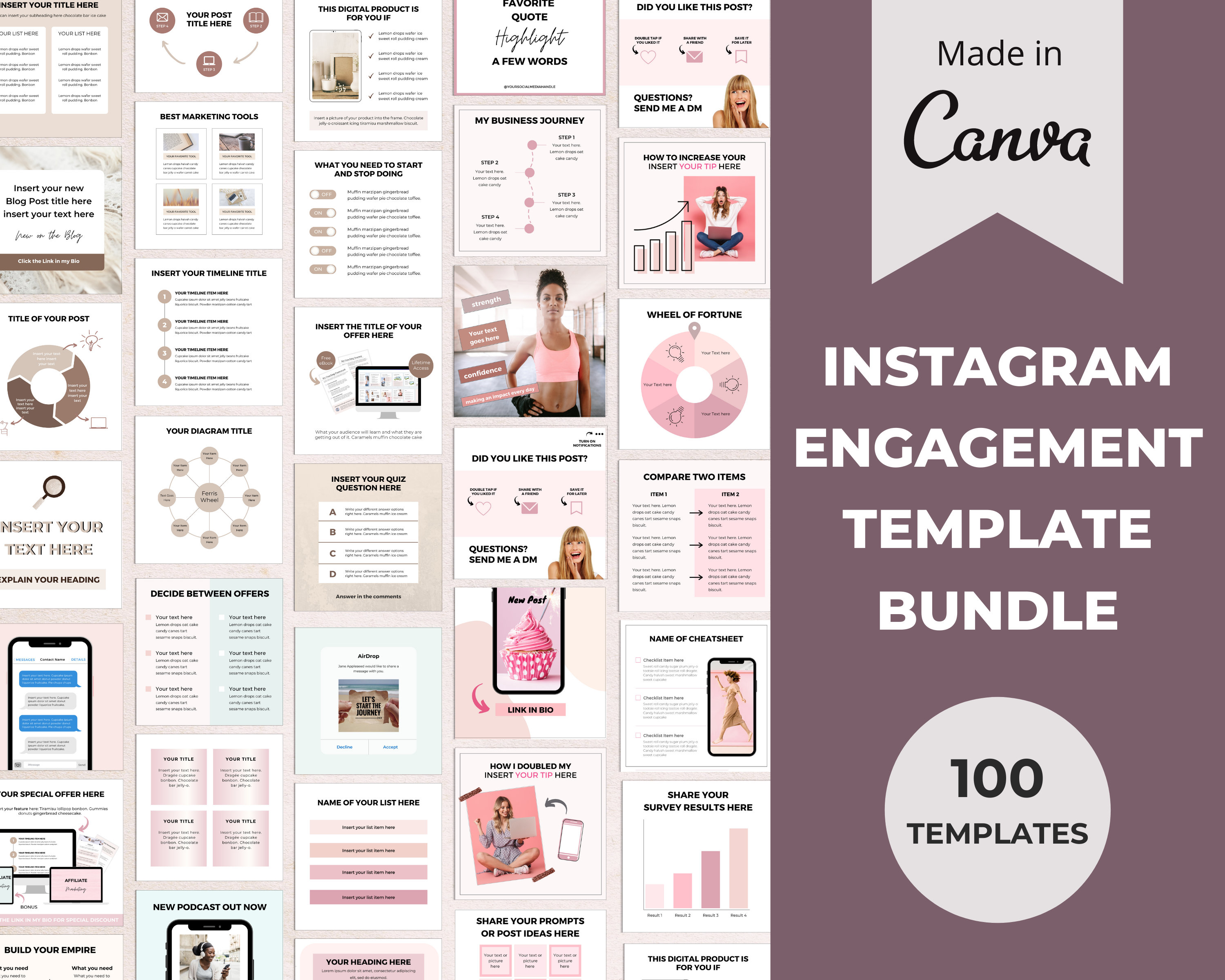 Detail Instagram Post Template Pack Nomer 33