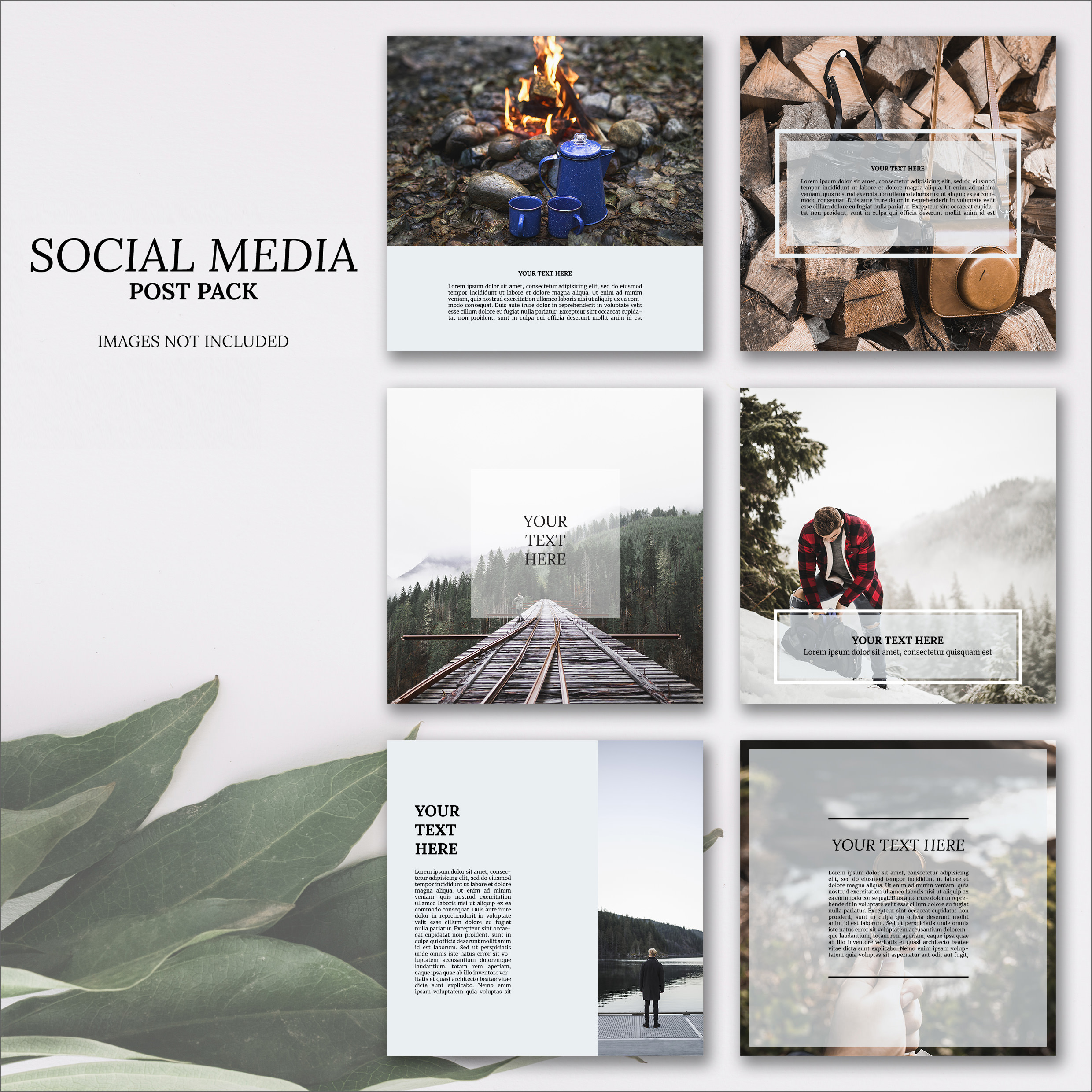 Detail Instagram Post Template Pack Nomer 35