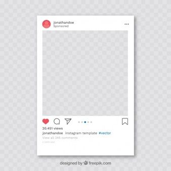 Detail Instagram Post Template Png Nomer 11