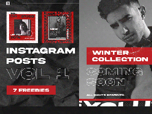 Detail Instagram Post Template Psd Free Nomer 33