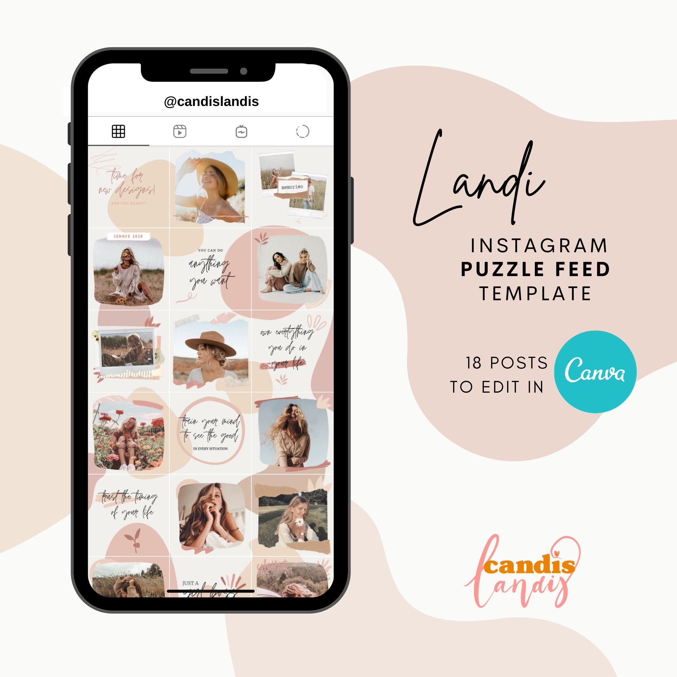 Detail Instagram Puzzle Feed Template Nomer 44