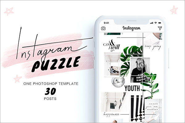 Detail Instagram Puzzle Feed Template Download Nomer 12