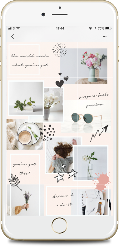 Detail Instagram Puzzle Feed Template Download Nomer 30