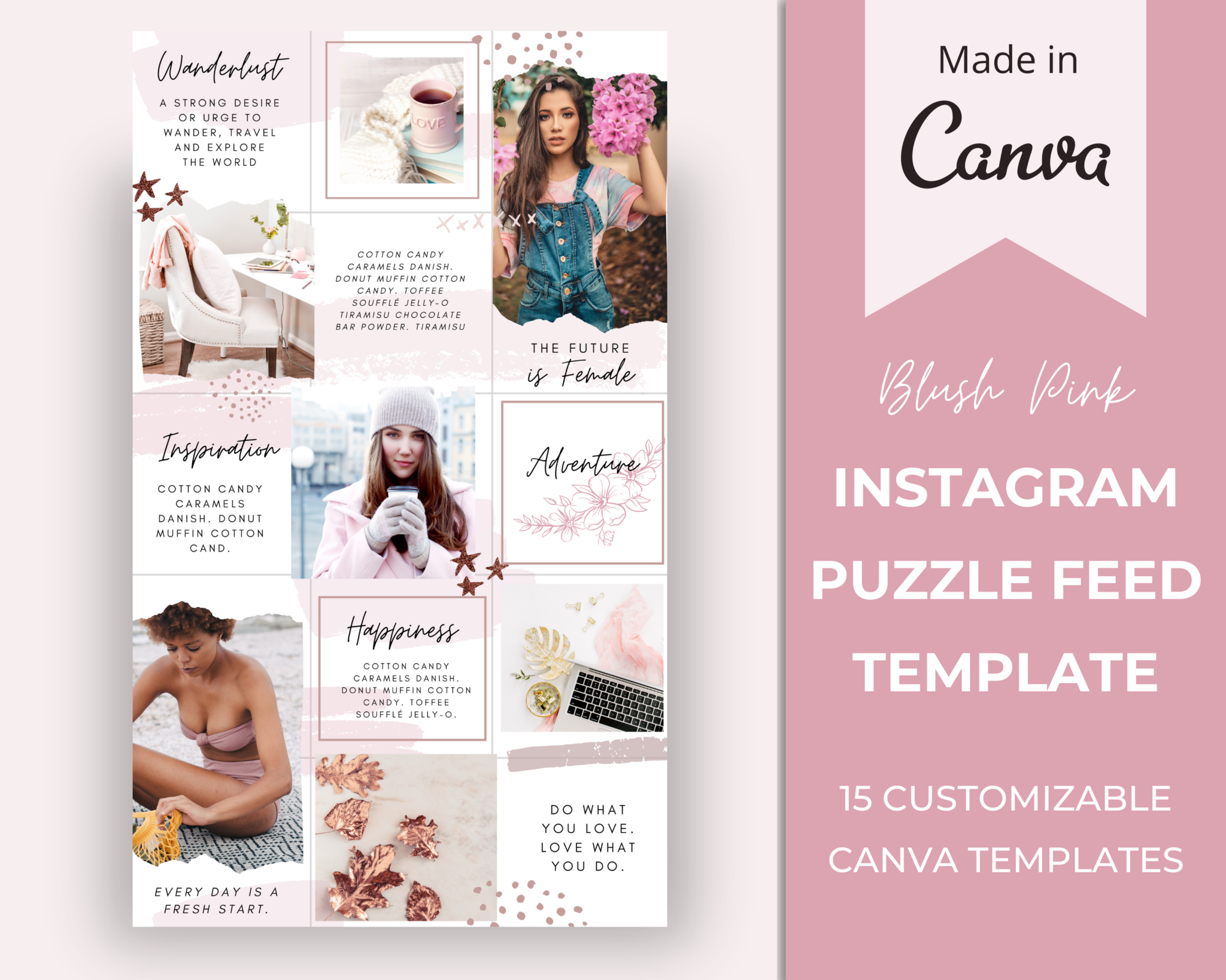 Detail Instagram Puzzle Feed Template Download Nomer 42