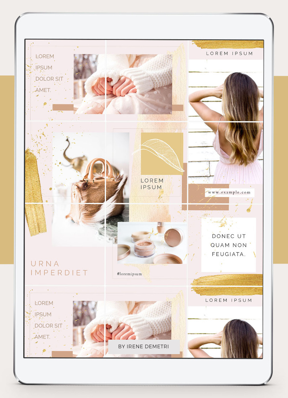 Detail Instagram Puzzle Feed Template Download Nomer 6