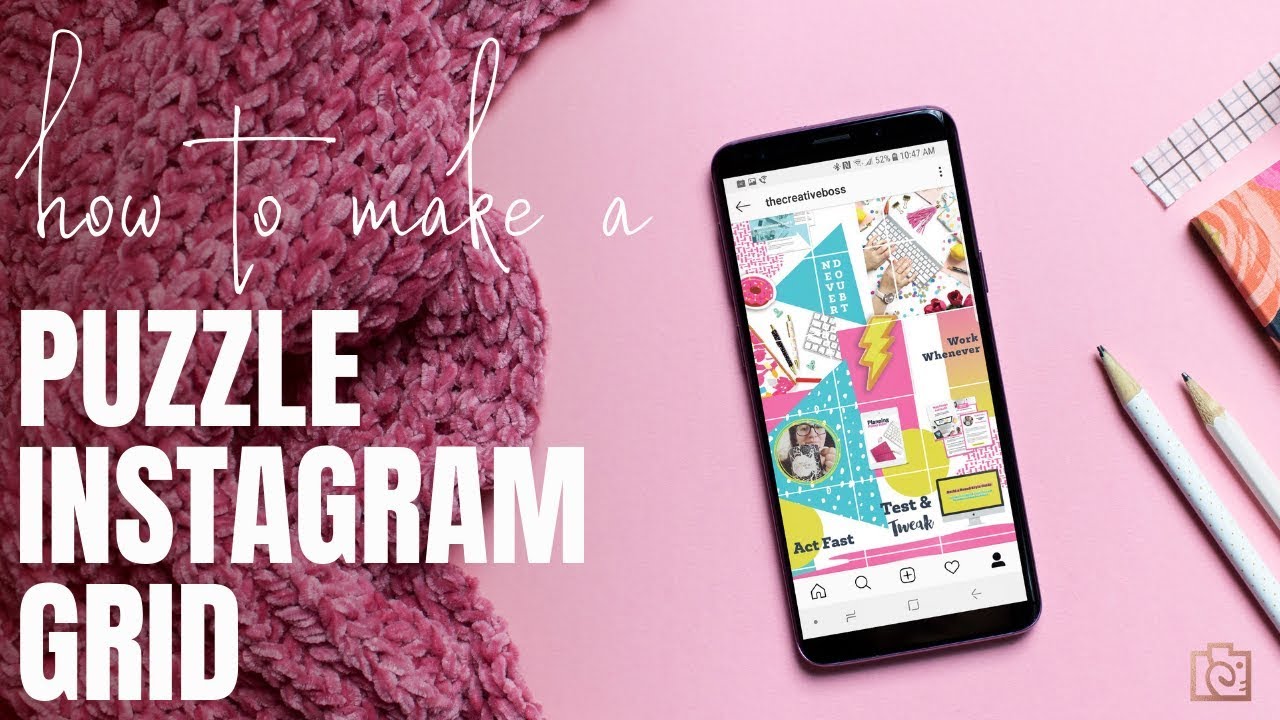 Detail Instagram Puzzle Feed Template Download Nomer 52