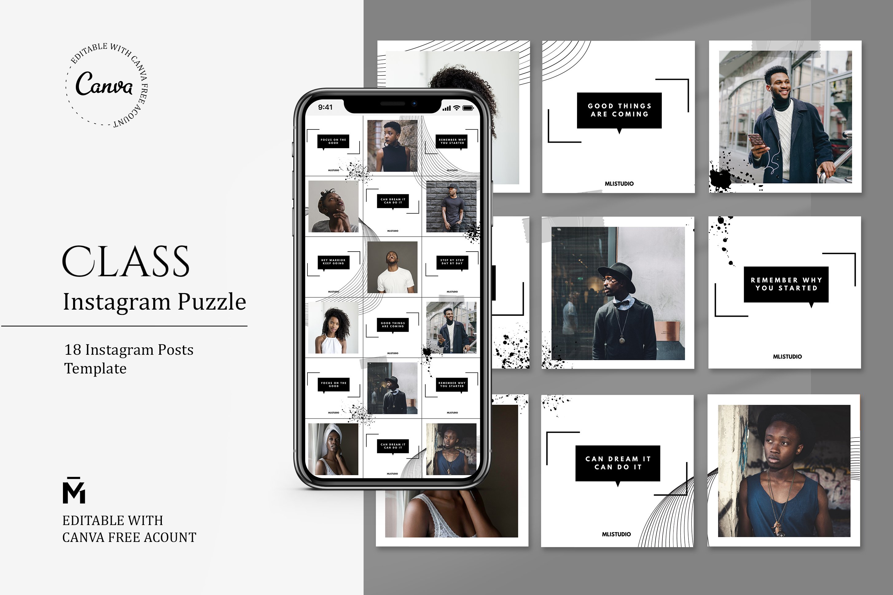 Detail Instagram Puzzle Template Nomer 16