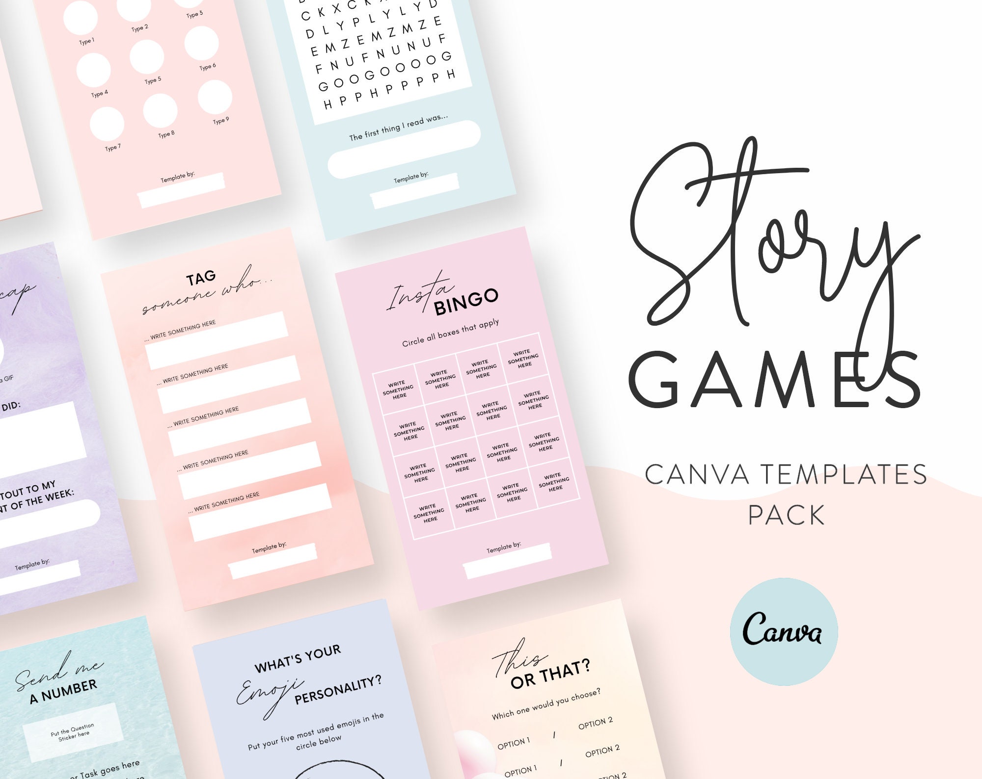 Detail Instagram Story Template Bingo Nomer 38