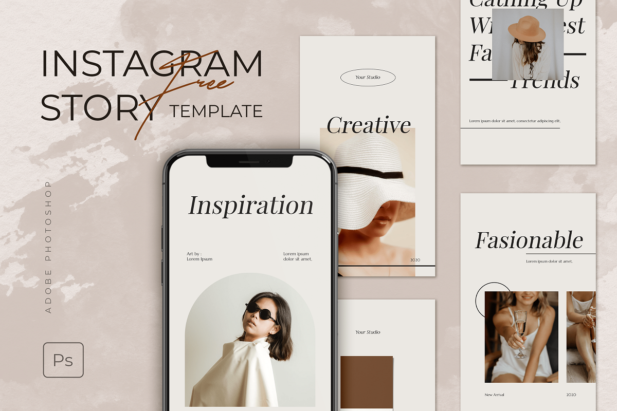 Detail Instagram Story Template Free Nomer 12