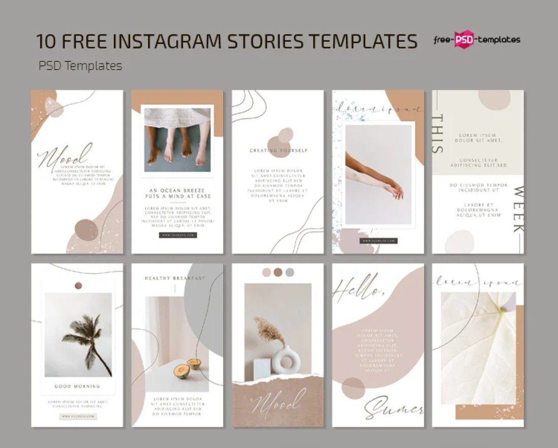 Detail Instagram Story Template Free Nomer 6