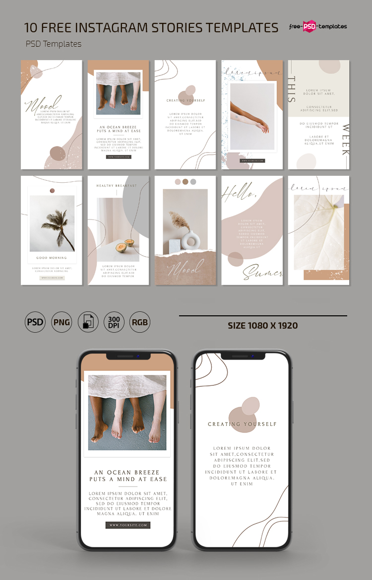 Detail Instagram Story Template Free Nomer 57