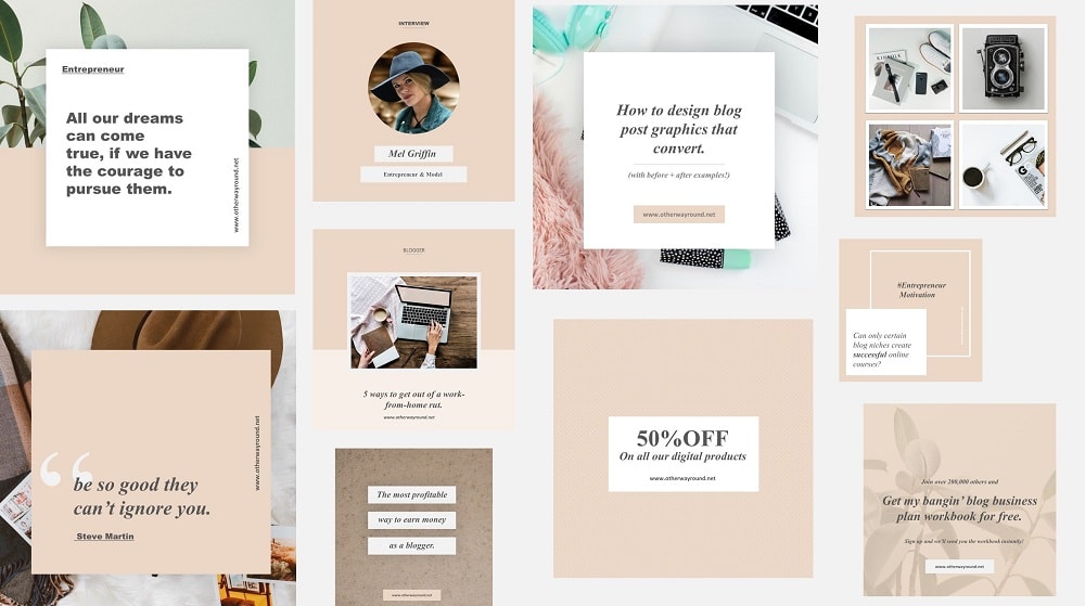 Detail Instagram Template Bundle Free Nomer 17