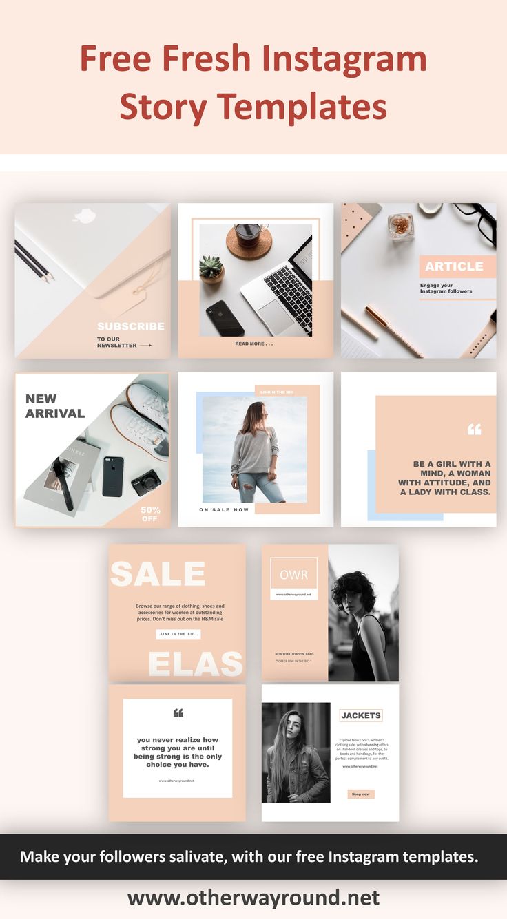 Detail Instagram Template Bundle Free Nomer 23