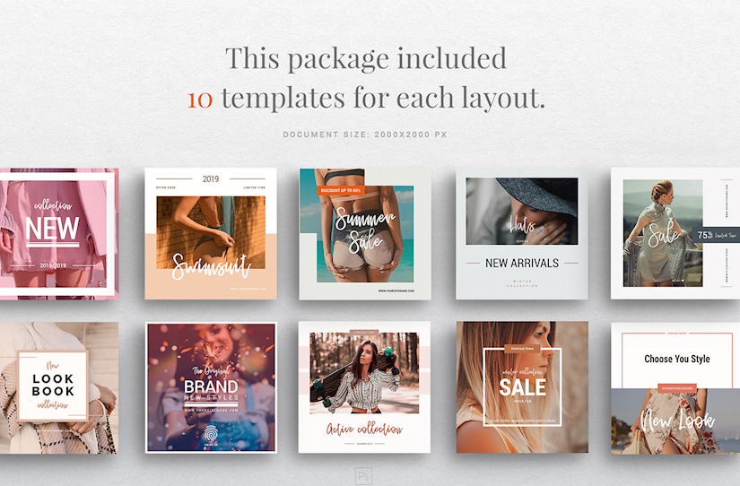 Detail Instagram Template Bundle Free Nomer 52