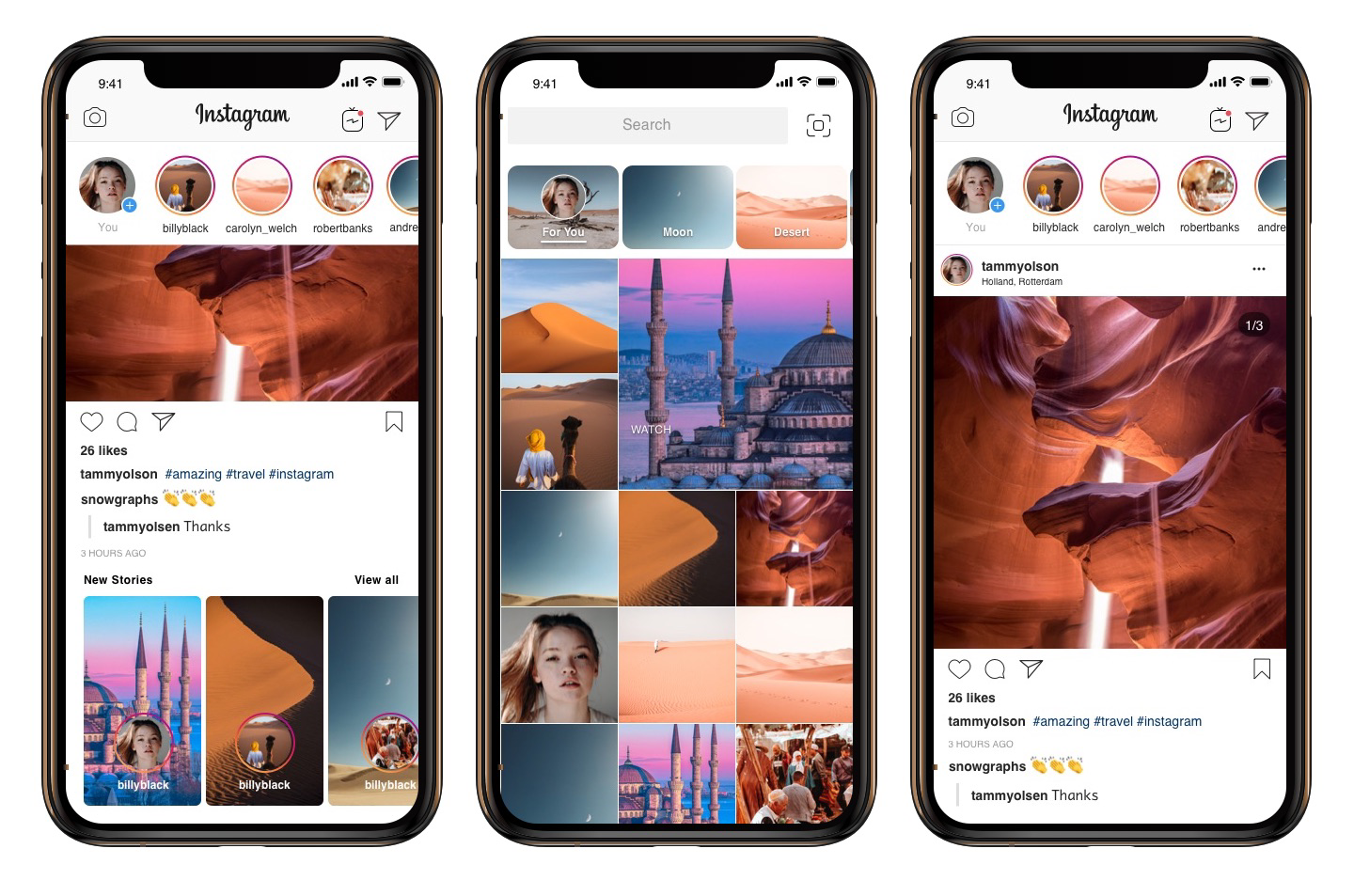 Detail Instagram Template Psd 2019 Nomer 4